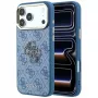 Capa GUESS 4G & Big Resin Logo para iPhone 17 Pro Max / 18 Pro Max - azul-claro