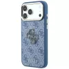 Capa GUESS 4G & Big Resin Logo para iPhone 17 Pro Max / 18 Pro Max - azul-claro