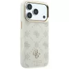 Capa MagSafe Guess Peony 4G Small Logo para iPhone 18 Pro / 17 Pro - bege