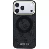 Capa Guess Ring Stand 360 4G Classic Logo MagSafe para iPhone 18 Pro / 17 Pro, preto
