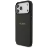 Capa Guess Grained Gold Ring MagSafe para Apple iPhone 18 Pro Max / 17 Pro Max, preto