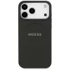 Capa Guess Grained Gold Ring MagSafe para Apple iPhone 18 Pro Max / 17 Pro Max, preto