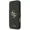Capa Guess Book 4G Metal Logo para iPhone 18 Pro Max / 17 Pro Max, preto