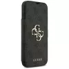 Capa Guess Book 4G Metal Logo para iPhone 18 Pro Max / 17 Pro Max, preto