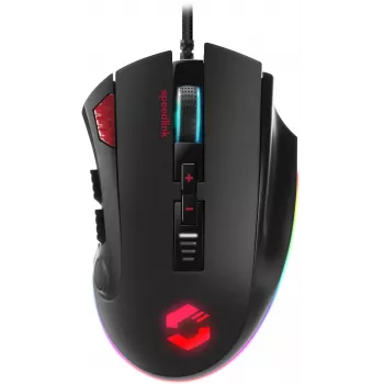 Speedlink Tarios rato gaming USB com fio, RGB, 24000 DPI (SL-680012-BK)