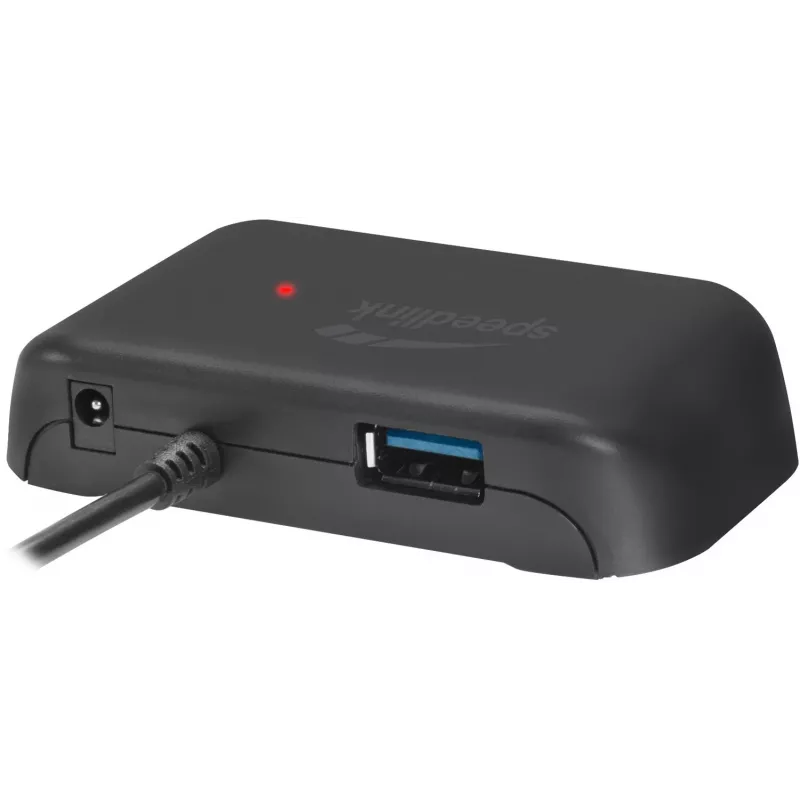 Speedlink Snappy Evo hub USB-C para USB 3.0 de 4 portas (SL-140202-BK)
