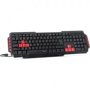 Teclado gaming Speedlink Ludicium, disposição nórdica (SL-670009-BK-NC)