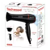 Techwood TSC-2255 Pro secador de cabelo, 2200W, preto (TSC-2255)
