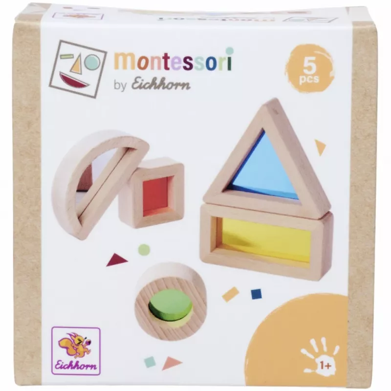 Eichhorn Montessori blocos de construção de janela
