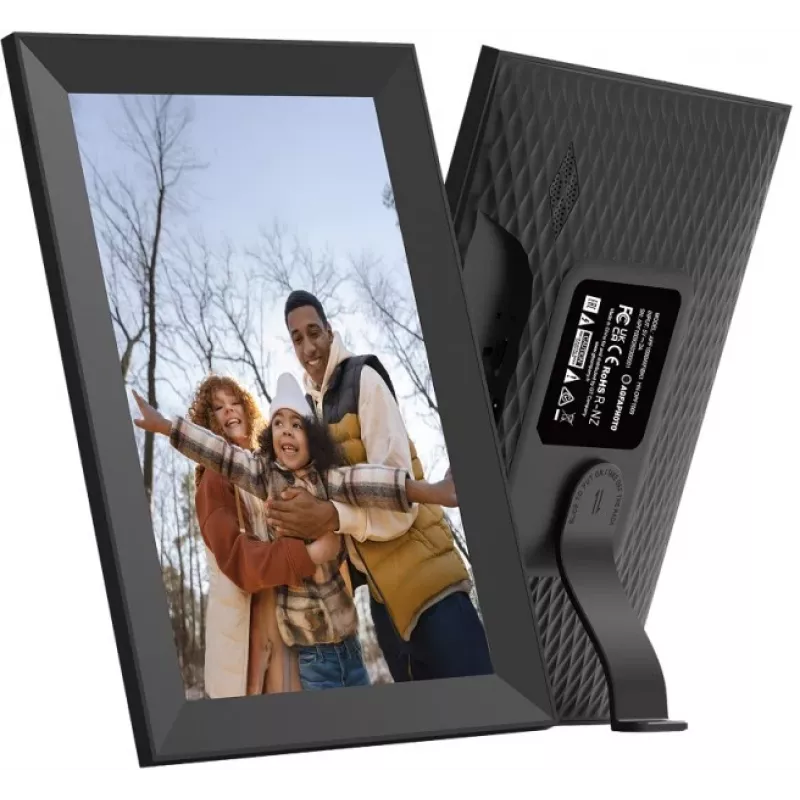 AgfaPhoto Realview APF1000 WiFi One moldura digital para fotografias, 10 polegadas, preta (APF1000WIFIBK)