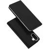 Nevox Vario Series capa com carteira para Samsung Galaxy A27 5G – capa carteira em pele PU preta com compartimentos para cartões, porta-notas e função de suporte