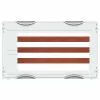 Conjunto de módulo de barramento coletor Striebel & John MBR202 60mm para sistemas de 3/4 polos, 690V AC, IP20, cinzento-claro