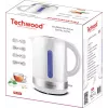 Techwood chaleira elétrica 1,7L, branca (TB-1771)