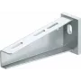 OBO Bettermann AW 55 41 FT braço de parede e poste com placa de topo, 410 mm de alcance, aço galvanizado a quente