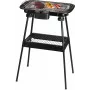 Techwood TBQ-836P grelhador elétrico com tripé, 2000W, grelhador cromado de 36,5 cm, preto
