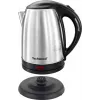 Techwood TBI-018 chaleira elétrica em aço inoxidável 1,8 L, prateada (TBI-018)