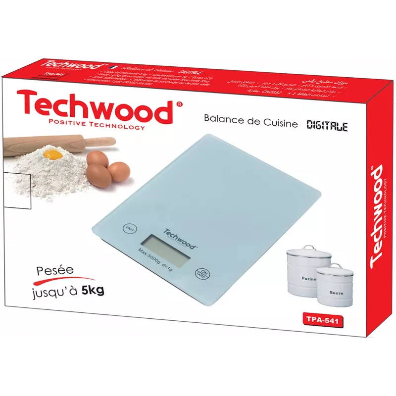 Techwood TPA-541 balança de cozinha digital (TPA-541)