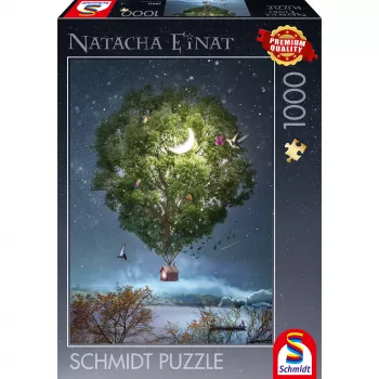 SCHMIDT SPIELE Natacha Einat: Puzzle Himmelwärts (1000 peças)