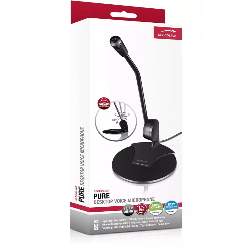 Speedlink Pure microfone (SL-8702-BK)