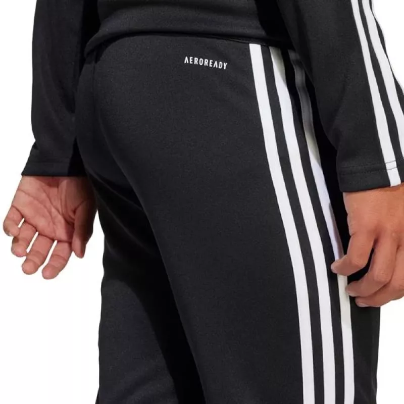 Calças de treino adidas Squadra 25 para criança – preto – JE2777 – tamanho 164 cm