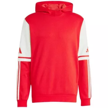 Hoodie adidas Squadra 25 homem Team Power Red/branco JD2973 S