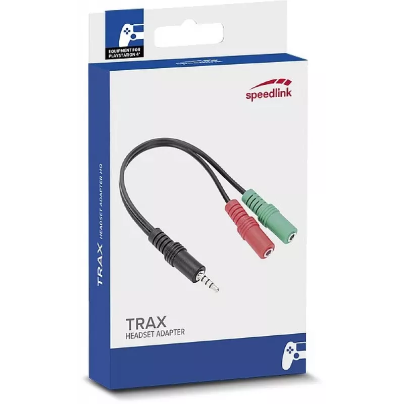 Speedlink Trax adaptador de headset para PS4/Xbox (SL-450103-BK)