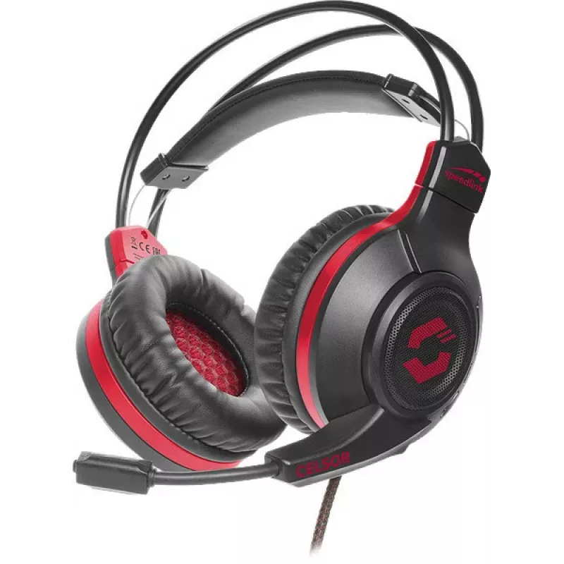 Speedlink Celsor headset gaming, preto (SL-860011-BK)