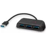 Speedlink Snappy Evo hub USB 3.0 de 4 portas (SL-140106-BK)