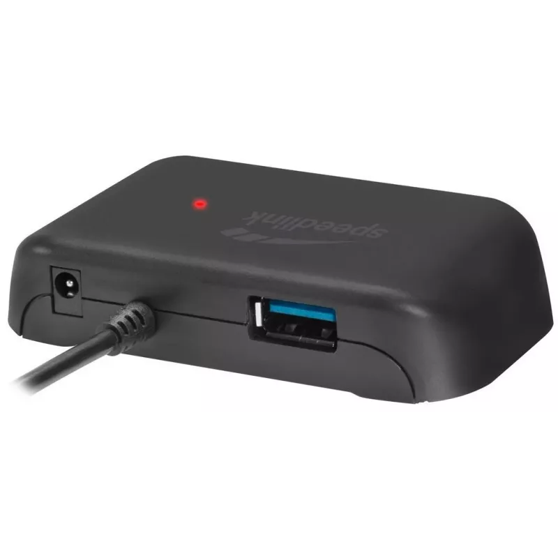Speedlink Snappy Evo hub USB 3.0 de 4 portas (SL-140106-BK)