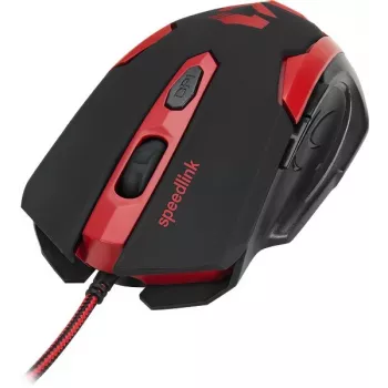 Speedlink Xito rato gaming com fio, 5 botões, 3200 DPI (SL-680009-BKRD)