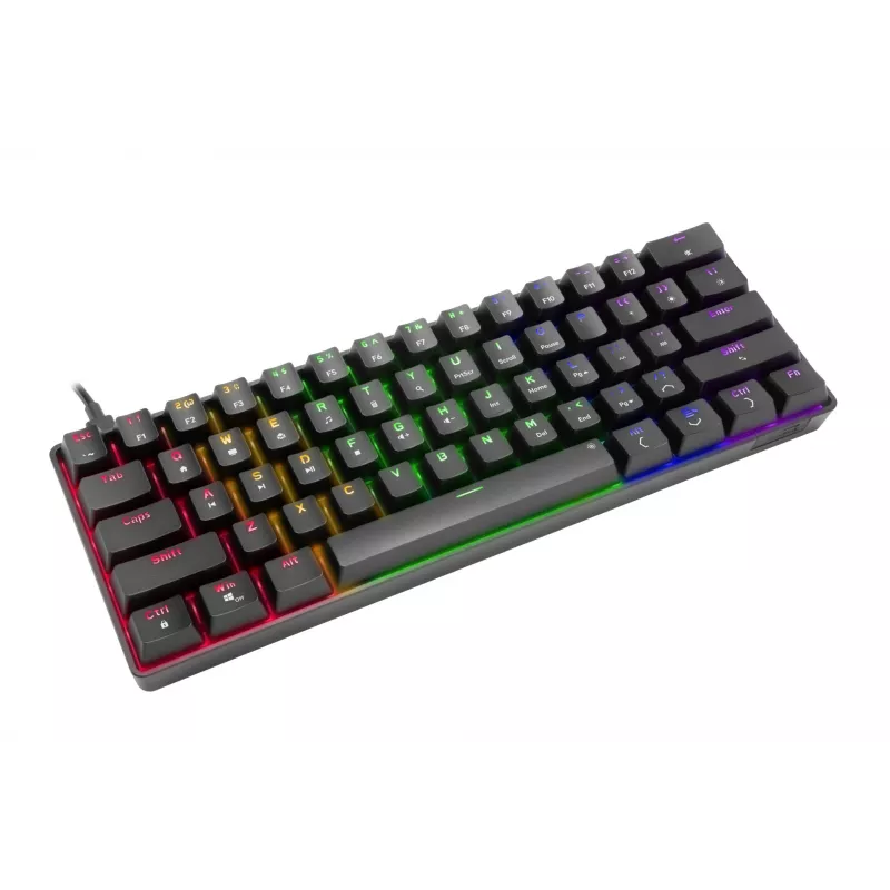 Speedlink Atmos RGB Rainbow teclado, disposição US (SL-670015-BK-US)