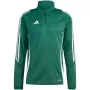 Sweatshirt top de treino adidas Tiro 24 verde-branco IS1040 S