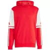 Hoodie de sweatshirt adidas Squadra 25 homem vermelho vivo M