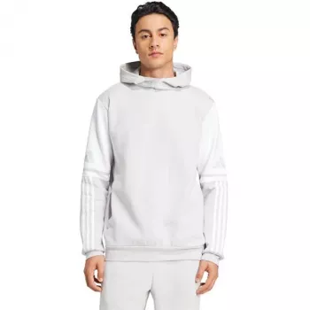 Hoodie adidas Squadra 25 homem cinzento mesclado médio JD2977 tamanho M