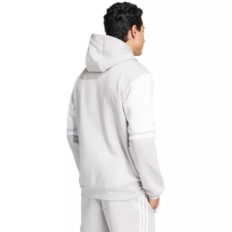 Hoodie adidas Squadra 25 homem cinzento mesclado médio JD2977 tamanho M