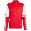 adidas Squadra 25 Top de treino de homem, vermelho/branco, XL (JD2984)