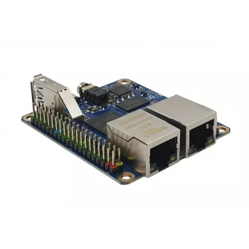 Placa dual-Ethernet ALLNET Rock Pi E D8P RK3328 1GB RAM sem Wi-Fi/BT PoE