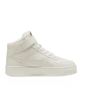 Sapatilhas Puma Carina Street Mid WTR mulher winterized, branco creme, EU 38