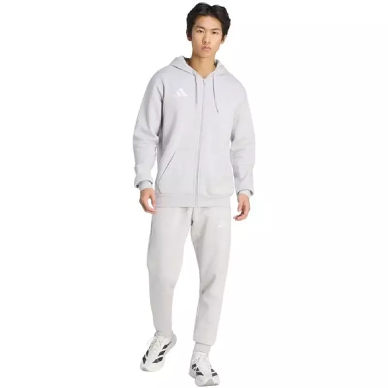 Calças de fato de treino adidas Entrada 26 homem cinzento, tamanho S (JZ9139)