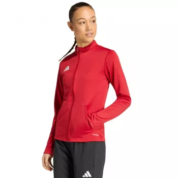 Casaco de treino adidas Entrada 26 mulher vermelho JZ6601 tamanho L