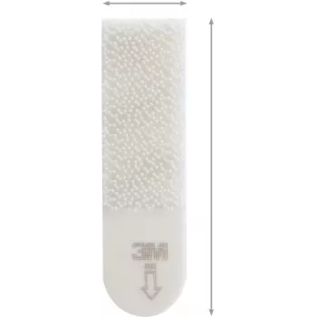 3M Command tiras adesivas, pequenas, 4 un., brancas (7100337181)