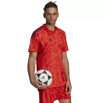 ADIDAS Camisola de guarda-redes Condivo 22 de homem manga curta vermelho H21238