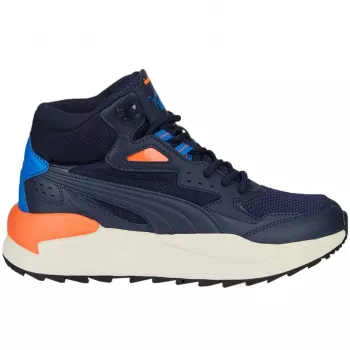 Puma X-Ray Speed Mid WTR Sapatos de criança Navy Blue 387385 02