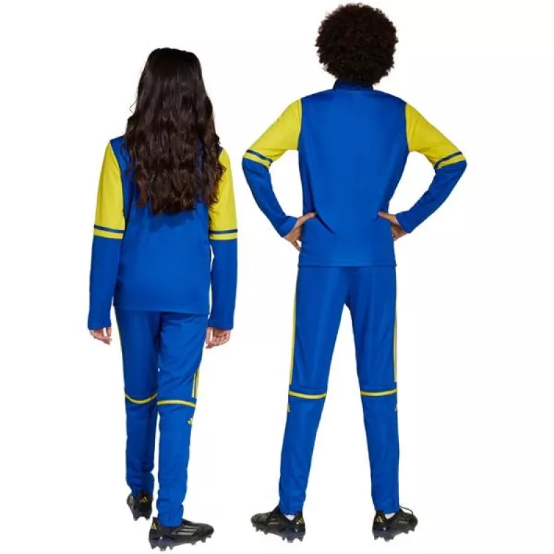 adidas Squadra 25 Calças de treino para criança - azul/amarelo - tamanho 152 cm (JP3154)