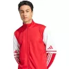 adidas Squadra 25 Sweatshirt de treino de homem vermelho/branco JD2979 S