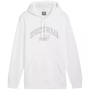 PUMA ESS+ Logo LAB Gradient sweatshirt com capuz FL Puma White Medium