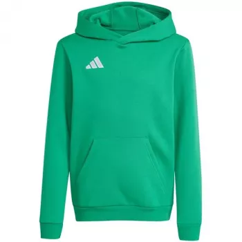Sweatshirt com capuz adidas Entrada 26 para criança JZ6563 Team Green 152 cm