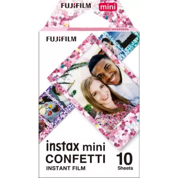 Filme instantâneo Fujifilm Instax Mini Confetti, 10 fotos (16620917)