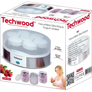 Techwood TYA-7001 Iogurteira elétrica (TYA-7001)