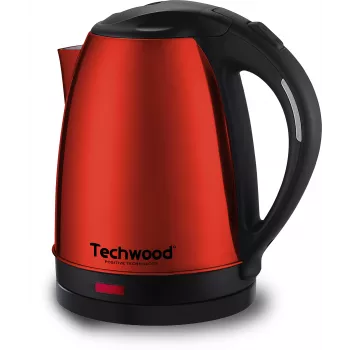 Techwood TBI-1855 chaleira elétrica sem fios em aço inoxidável, 1.8 L (TBI-1855)